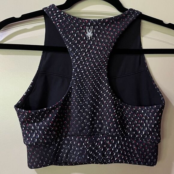SPYDER Active Sports Bra Black Women’s Size Small - Picture 2 of 5